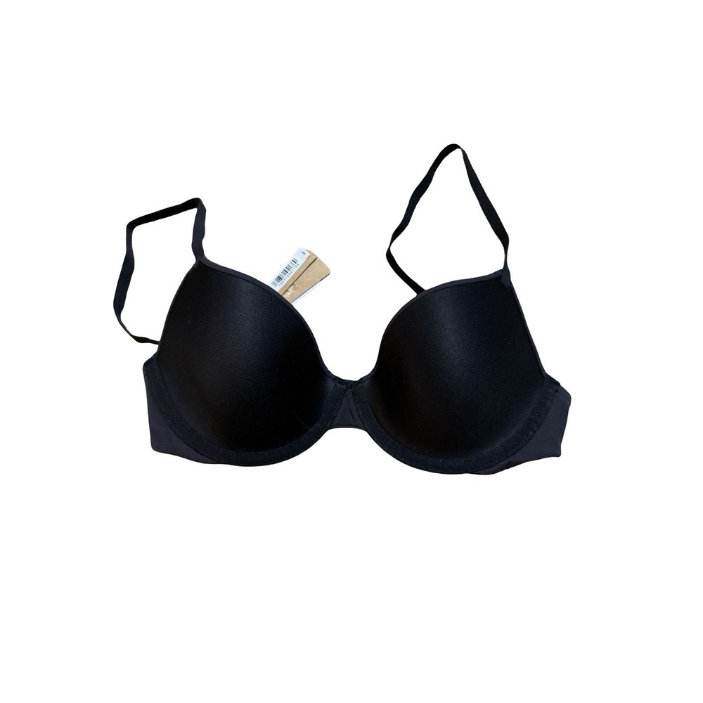 Skims Fits Everybody Tshirt Bra Onyx Black 42DDD BA-DEM-9221 NWT - Picture 3 of 5